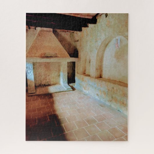 Im Innern der Steinmauern von San Felipe de Lara Puzzle (Vertikal)