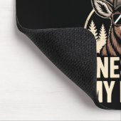 Im Into Fitness Fit'ness My Deer Zer Funny Hunting Mousepad (Ecke)