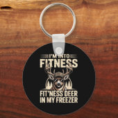 Im Into Fitness Fit'ness My Deer Zer Funny Hunting Schlüsselanhänger (Vorderseite)
