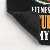 I'm Into Fitness Turkey In My Mouth Funny Thanksgi Mousepad (Ecke)