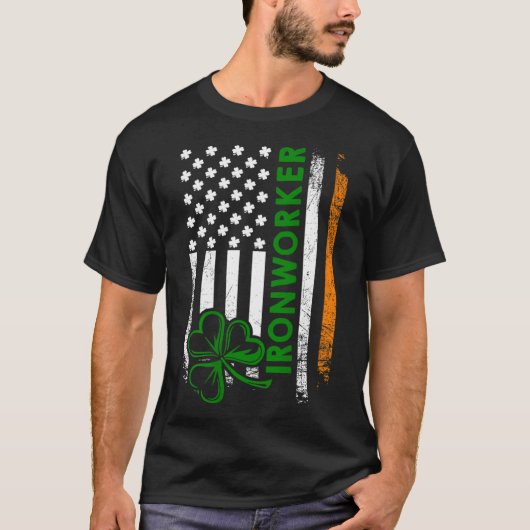 Im Irish Ironworker Ironworker T-Shirt (Vorderseite)