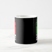 im Itialian im nie falsch Italienische Flagge Ital Kaffeetasse (Mittel)