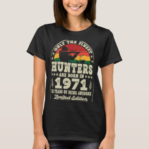 Im Jahr 1971 sind die besten Jäger Geboren 52. T-Shirt