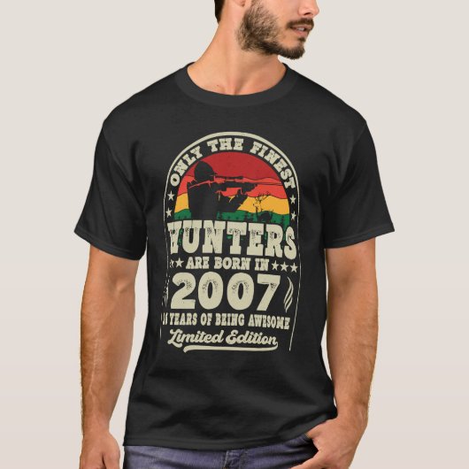 Im Jahr 2007 sind die besten Jäger Geboren. T-Shirt (Vorderseite)