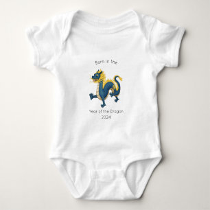 Im Jahr des Drachen des chinesischen Horoskops geb Baby Strampler