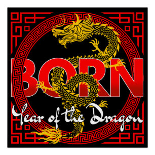 Im Jahr des Drachen geboren Poster