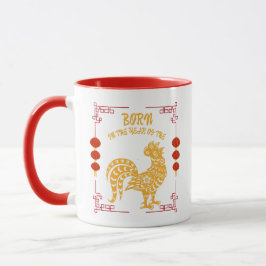 Im Jahr des Hahns geboren Tasse