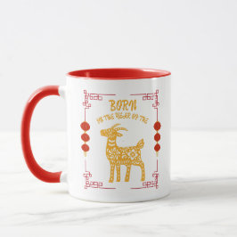 Im Jahr des Ziegens geboren Tasse