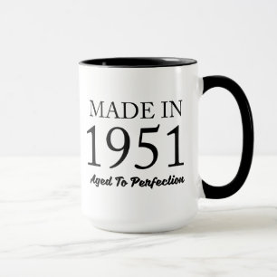 Im Jahre 1951 gemacht Tasse