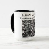 Im Jahre 1960 ich war an Tachikawa-Flughafen Japan Tasse (Vorderseite Links)