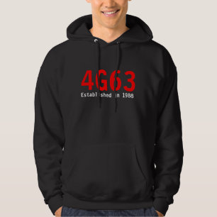 Im Jahre 1988 hergestellt Hoodie