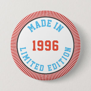 Im Jahre 1996 gemacht Button
