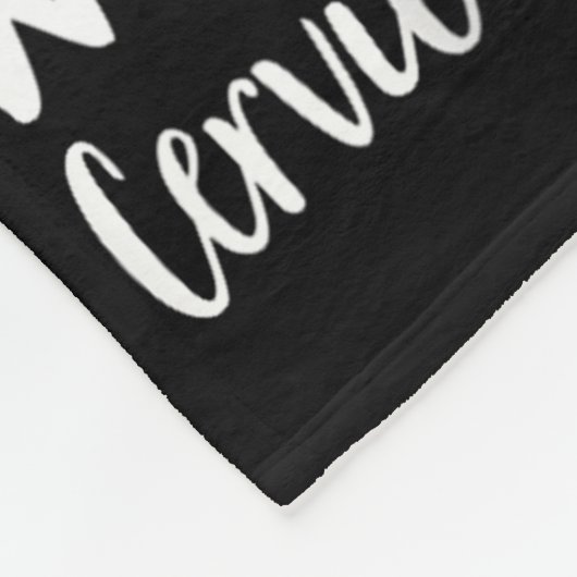 Im Januar tragen wir Aquamarin für Gebärmutterhals Fleecedecke (Ecke)