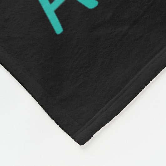 Im Januar tragen wir Aquamarinen und weißen Gebärm Fleecedecke (Ecke)