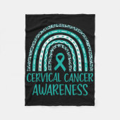 Im Januar tragen wir Aquamarinen und weißen Gebärm Fleecedecke (Vorderseite)