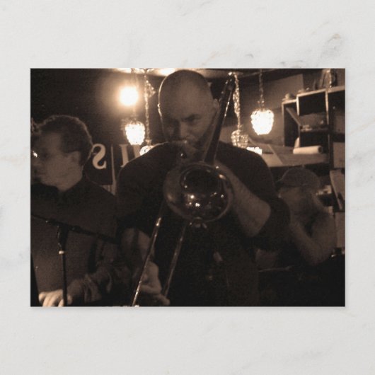 Im Jazz Club Postkarte (Vorderseite)