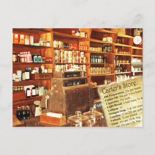 Im Jimmy Carter Boyhood Farm, Plains, GA Postkarte (Vorderseite)