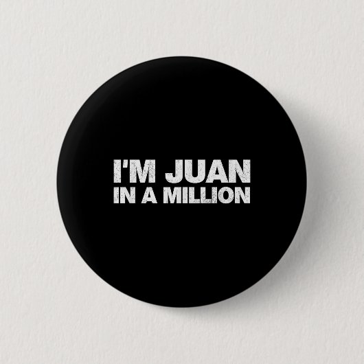 Im Juan in einer Million Cinco De Mayo mexikanisch Button (Vorderseite)