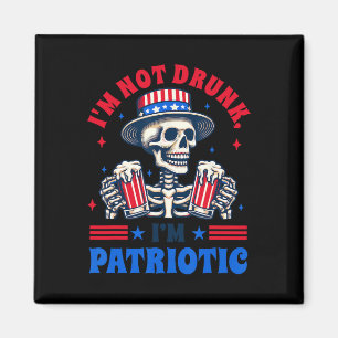 Im Juli amerikanisches Trinken bin ich im Patriot  Magnet