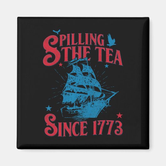 Im Juli die Teeausbreitung seit 1773 Geschichte Le Magnet (Vorne)