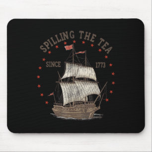 Im Juli die Teeausbreitung seit 1773 Geschichte Le Mousepad