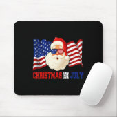 Im Juli Santa American Pride in Hawaii am 4. Juli Mousepad (Mit Mouse)