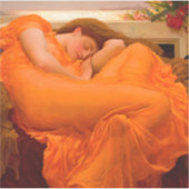 Im Juni 1895 von Lord Frederic Leighton Aufkleber (Vorderseite)