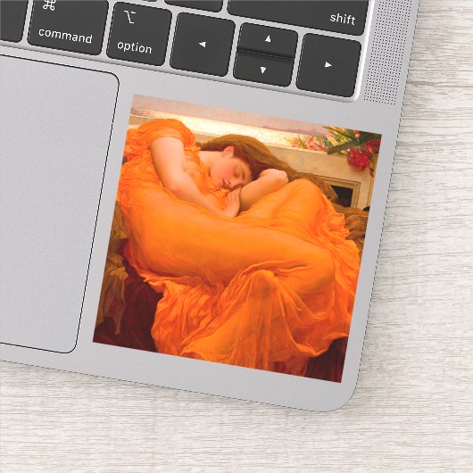 Im Juni 1895 von Lord Frederic Leighton Aufkleber (Detail)