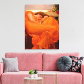 Im Juni 1895 von Lord Frederic Leighton Leinwanddruck (Insitu (Wohnzimmer))