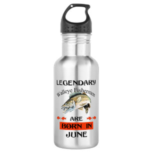 Im Juni sind die Fischer der legendären Walleye Ge Edelstahlflasche