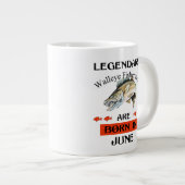 Im Juni sind die Fischer der legendären Walleye Ge Jumbo-Tasse (Vorderseite Rechts)
