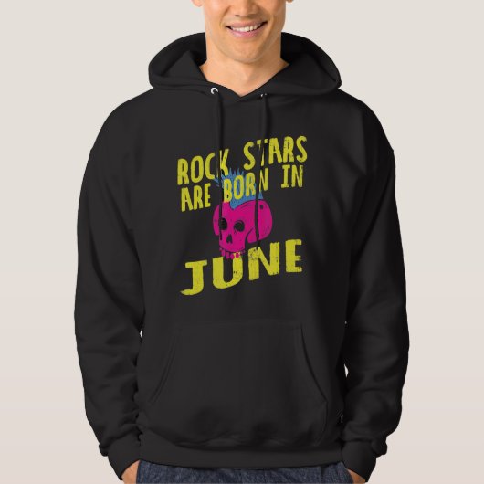 Im Juni sind für Kinder und Erwachsene Stars Gebor Hoodie (Vorderseite)