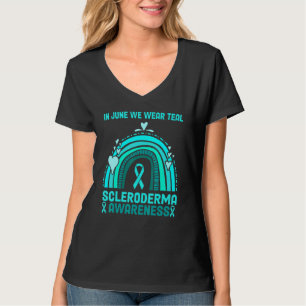 Im Juni tragen wir Türkis zur Sklerodermie-Aufklär T-Shirt