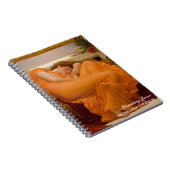 Im Juni von Frederic Leighton Orange Notizblock (Rechte Seite)