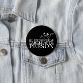 I'm just a fabulous person! button (Beispiel)