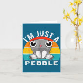 I'm Just A Pebble Kids Karte (Gelbe Blume)