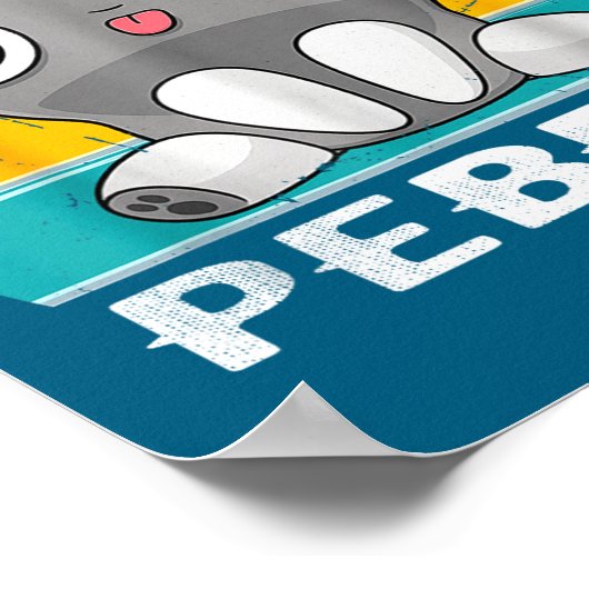 I'm Just A Pebble Kids  Poster (Ecke)