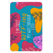 I'm Just... Flexible Photo Magnet (Vertikal)