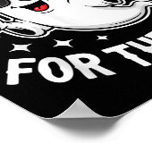 I'm Just Here For The Boos Shirt Men Women Ghost H Poster (Ecke)