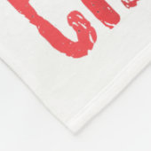 I'm Just Here For The Chocolate Funny Raccoon Vale Fleecedecke (Ecke)