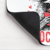 I'm Just Here For The Chocolate Funny Raccoon Vale Mousepad (Ecke)
