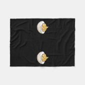 I'm Just Here For The Deviled Eggs Funny Couple Ma Fleecedecke (Vorderseite (Horizontal))