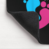 Im Just Here For The Funny Gender Reveal Party Mousepad (Ecke)