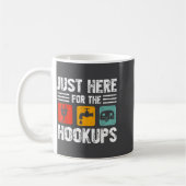 I'm Just Here For The Hook Funny Camp Rv Camper Ca Kaffeetasse (Links)