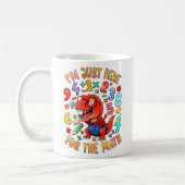 Im Just Here For The Maths Funny Mug Kaffeetasse (Links)