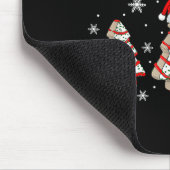 I'm Just Here For The Snacks Christmas Cakes Debbi Mousepad (Ecke)