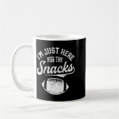 I'm Just Here For The Snacks Funny Fantasy Footbal Kaffeetasse (Links)