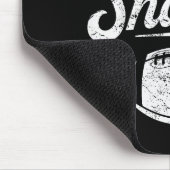 I'm Just Here For The Snacks Funny Fantasy Footbal Mousepad (Ecke)