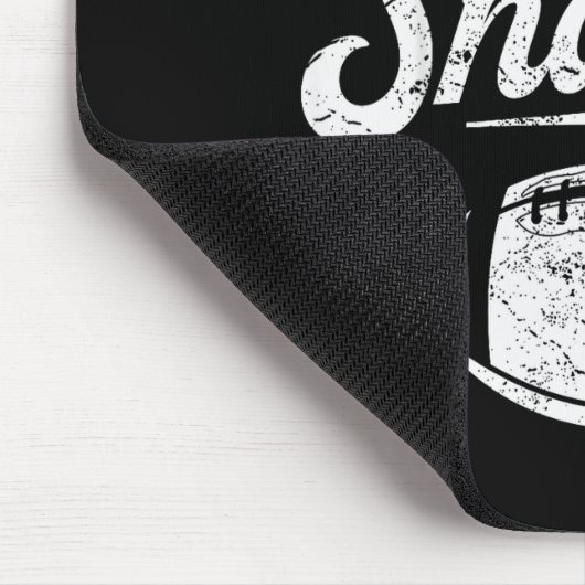 I'm Just Here For The Snacks Funny Fantasy Footbal Mousepad (Ecke)