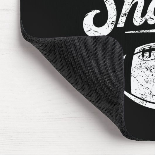 I'm Just Here For The Snacks Funny Fantasy Footbal Mousepad (Ecke)